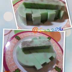 A picture of Puding Beras Agar Swallow.