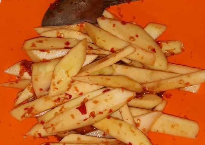 Resep Rujak Mangga Muda Ala Mama Nuel😊 Oleh Immanuel Cookpad