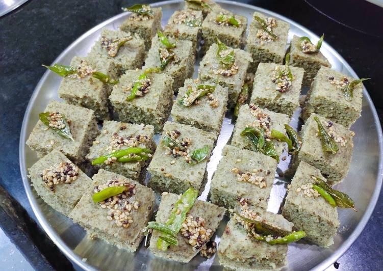 Step-by-Step Guide to Prepare Super Quick Homemade Steamed sprouts dhokla | This is Recipe So Easy You Must Attempt Now !!