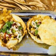 Katori chaat A picture of Katori chaat.