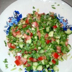 A picture of Vegetable salad.