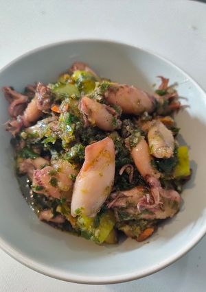Foto resep Cumi Asin cabe ijo