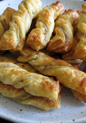 A picture of Chestnut Puff Pastry Twists.