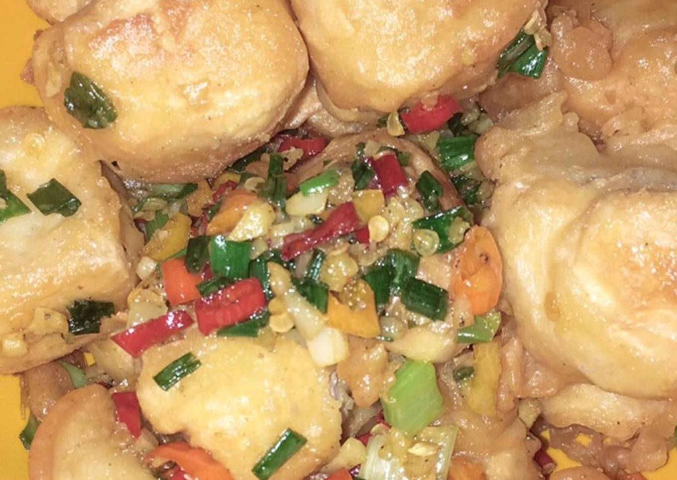 Resep Tahu Cabe Garam yang Bikin Ngiler