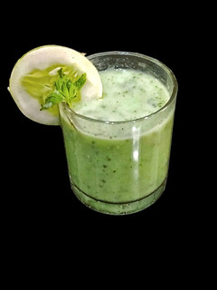 A picture of Cucumber Chia Smoothie.