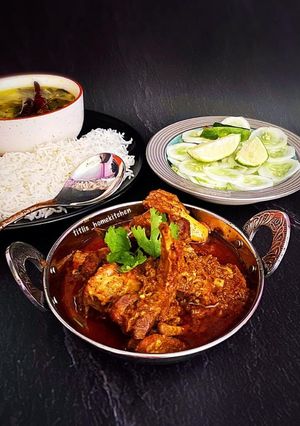 A picture of Shikari Gosht(Hunter’s special mutton).