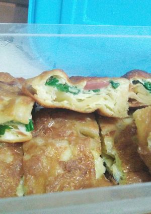 Foto resep Martabak Telor Isi Sosis