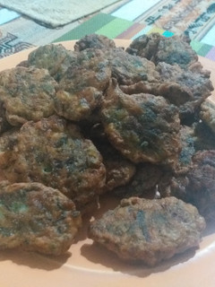 Una foto de Buñuelos de acelga