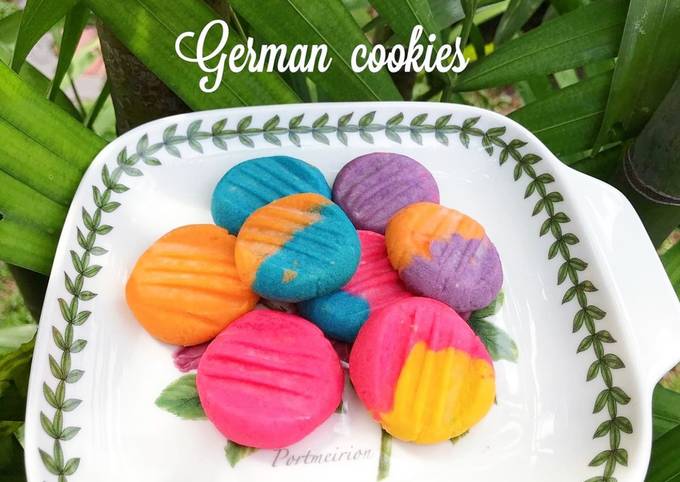 resepi german cookies