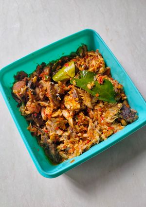 Foto resep Ikan Tuna Suwir Mercon