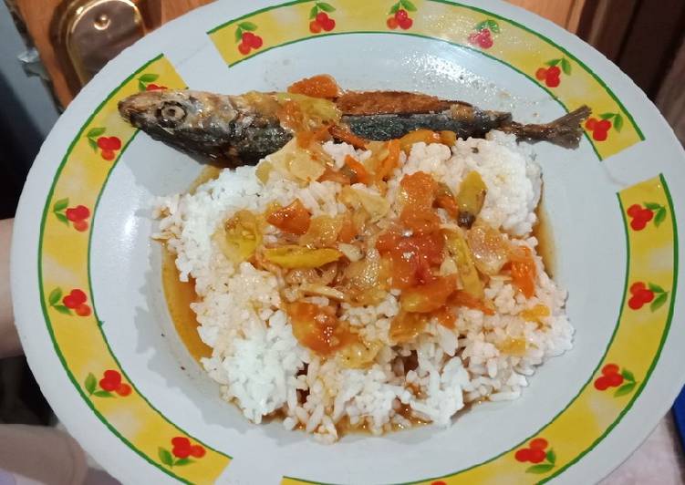 Langkah Mudah untuk mengolah Ikan pindang bumbu sarden yang Menggugah Selera