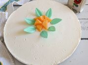 Una foto di torta fredda