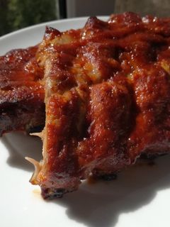 Ragacsos oldalas recept fotója
