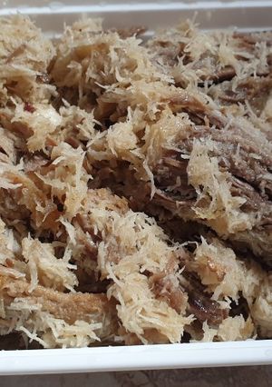 Foto resep Gepuk serundeng frozeen