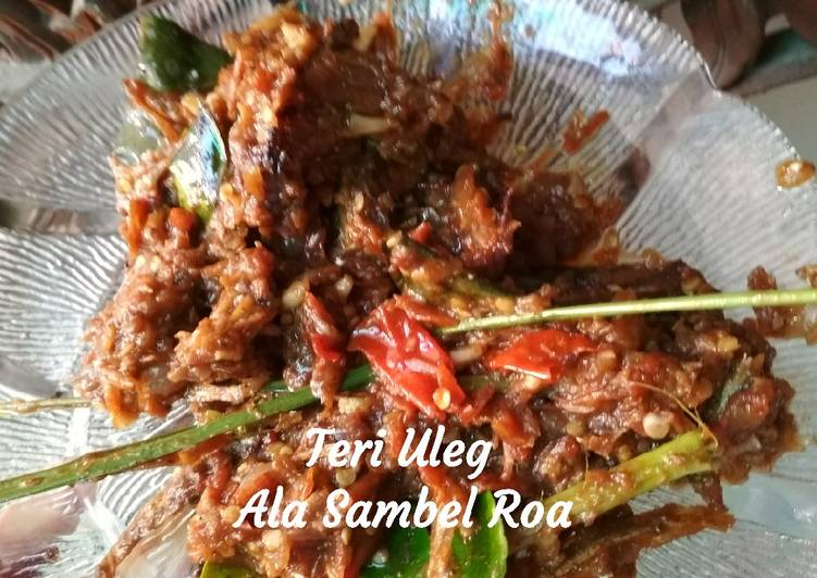 44. Teri Uleg Ala Sambal Roa