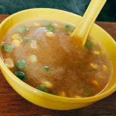 A picture of Mix vagetable soup 🍲.