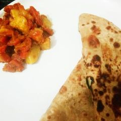 A picture of Aloo Gajar ki Sabji.