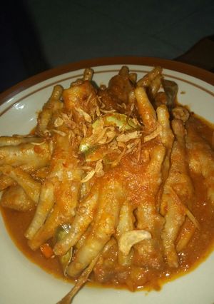 Foto resep Ceker rica rica empuk