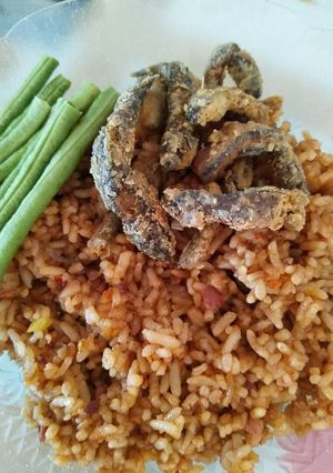 Foto resep 25. Fried Rice Sambal Corned Beef