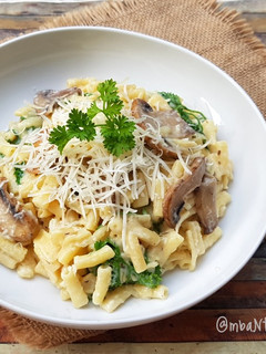 Foto resep Creamy Mushroom Pasta ala Chef Arnold