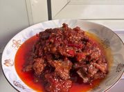 Gambar dendeng sapi kering pedas