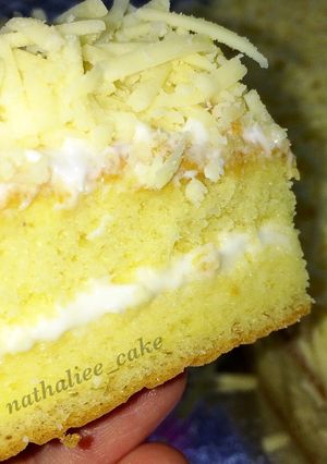 Foto resep Vanilla sponge cake