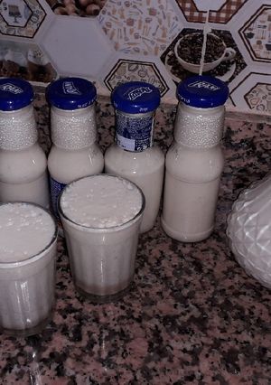صورة لوصفة ياغورت منزلي بقشور القمح اي (نخالة)