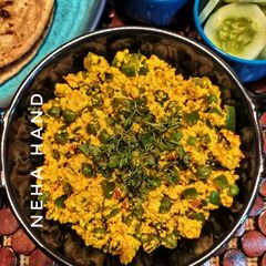 Jain paneer bhurji A picture of Jain paneer bhurji.