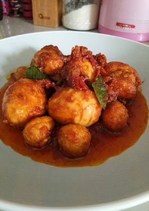 Foto resep Balado telur