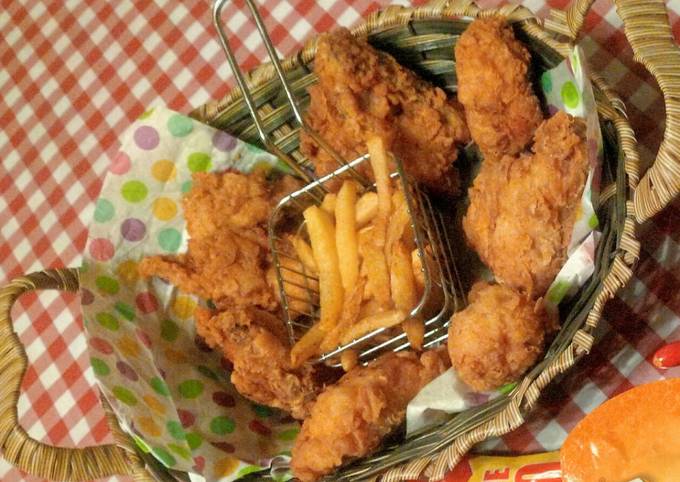 Easiest Way to Make Any-night-of-the-week Fried Chicken