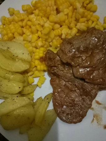 Cara Gampang Membuat Resep Homemade steak silvia ala anam kost yang Enak Banget Anti Ribet, Mantap