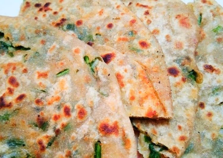 Easiest Way to Make Speedy Methi paratha
