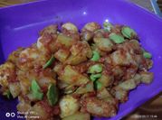 Gambar sambal goreng kentang telur puyuh pete