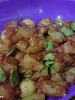 Foto resep Sambal goreng kentang