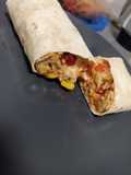 Burritos mit Paprika-Hackfleisch Füllung