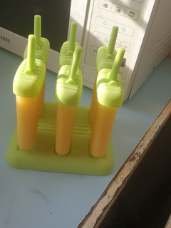 A picture of Custard popsicles #weekly jikoni majic.
