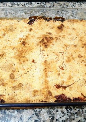 Una foto de Postre delicia de manzanas con crumble