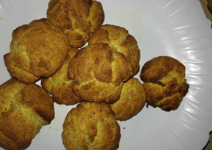Homemade Vanilla Cookies.