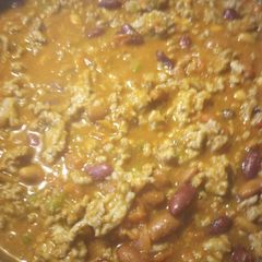 A picture of Yet another Chili Batch 1 mil base for chili lasagna.