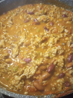 A picture of Yet another Chili Batch 1 mil base for chili lasagna.