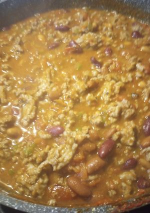 A picture of Yet another Chili Batch 1 mil base for chili lasagna.