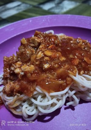 Foto resep "spaghetti"