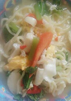 Foto resep Mie Rebus Pedas