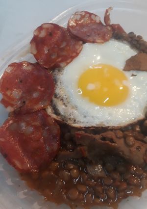 Una foto de Lentejas a la Española a mi Estilo