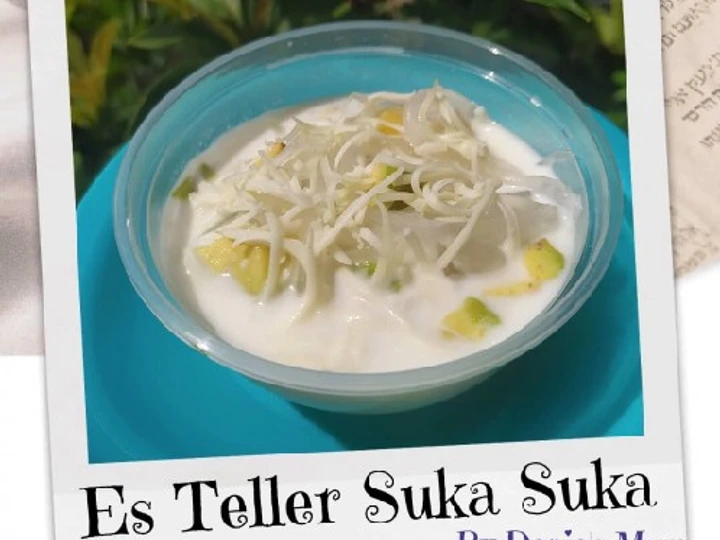 Langkah Gampang Membikin Resep Es teller suka suka yang Bikin Ngiler Anti Ribet, Mantap