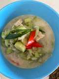Lodeh batang talas (versi diet)
