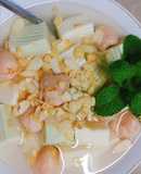 Chè khúc bạch nấu bằng jelly
