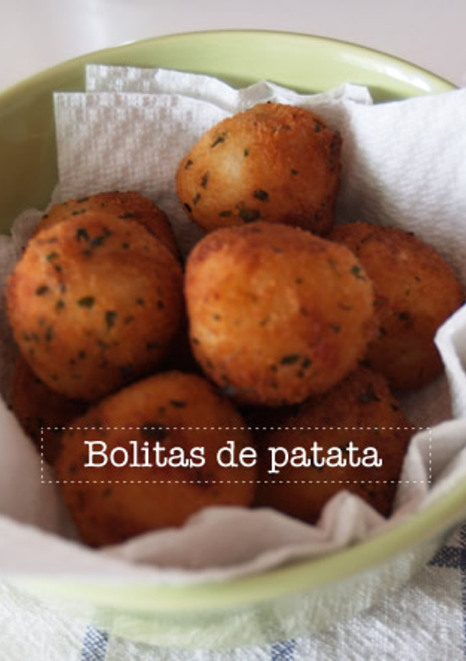 Una foto de Bolitas de patata con bacon