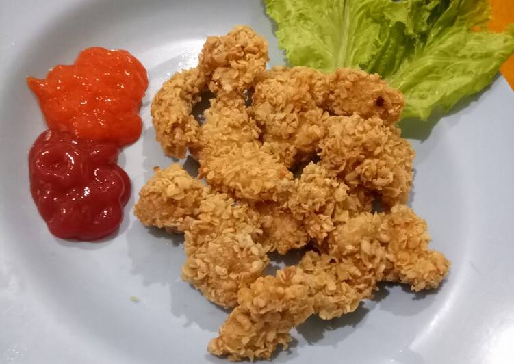 Resep Oatmeal Fried Chicken yang Bikin Ngiler