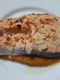 Salmone su crema di friggitelli